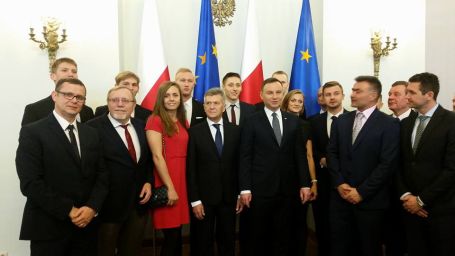 Spotkanie z Prezydentem Andrzejem Dudą